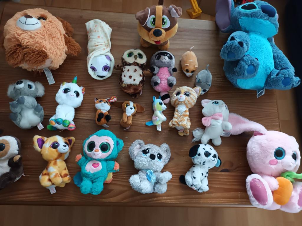 Grote collectie knuffels - diverse types en merken, Ophalen of Verzenden, Gebruikt