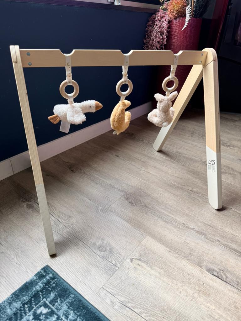 Little dutch babygym hout, Kinderen en Baby's, Speelgoed | Babyspeelgoed, Ophalen, Zo goed als nieuw, Babygym