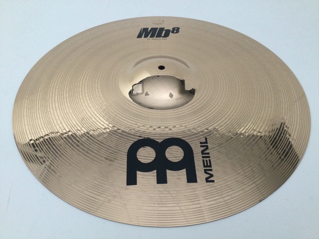 Gebruikte Cymbal Meinl MB8-22MR-B, MB8 Serie, Medium, 22", Gebruikt, -, -, Overige soorten