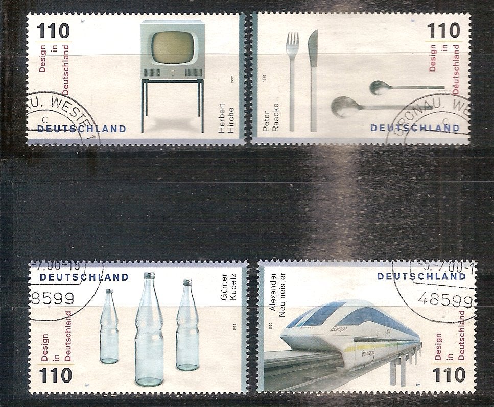 BRD 2068-2071, Ophalen of Verzenden, BRD, Gestempeld