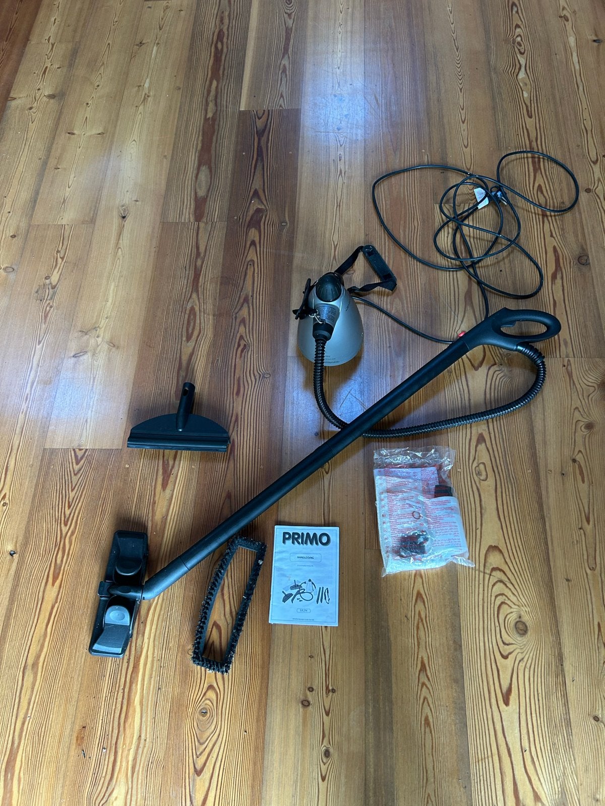 Primo SR2N Stoomreiniger met accessoires, Huis en Inrichting, Schoonmaakartikelen, Ophalen, Overige typen