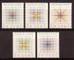 Nederland NVPH nr 1391/5 postfris Decemberzegels 1987, Postzegels en Munten, Postzegels | Nederland, Ophalen of Verzenden, Na 1940