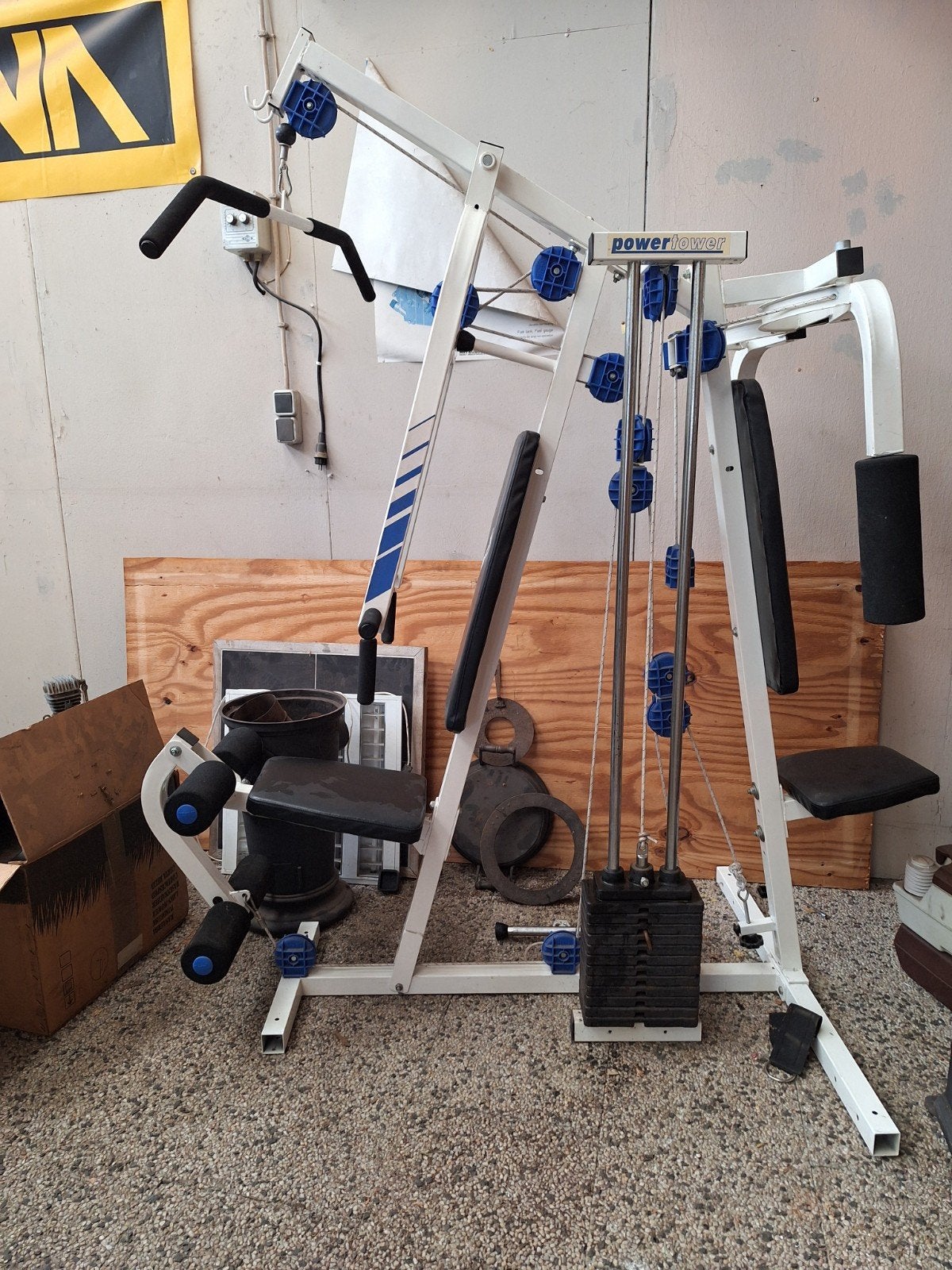 PowerTower Krachtstation - Complete Home Gym, Sport en Fitness, Ophalen, Benen, Gebruikt, Krachtstation