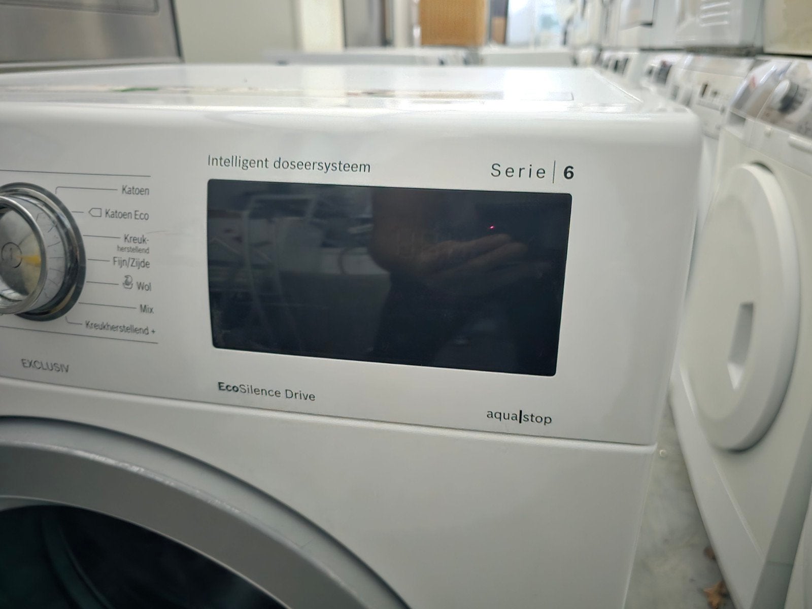 Prachtige Bosch Serie6 wasmachine! Garantie! Bezorgen kan!✅️, Bosch, 1200 tot 1600 toeren, 8 tot 10 kg, Ophalen of Verzenden