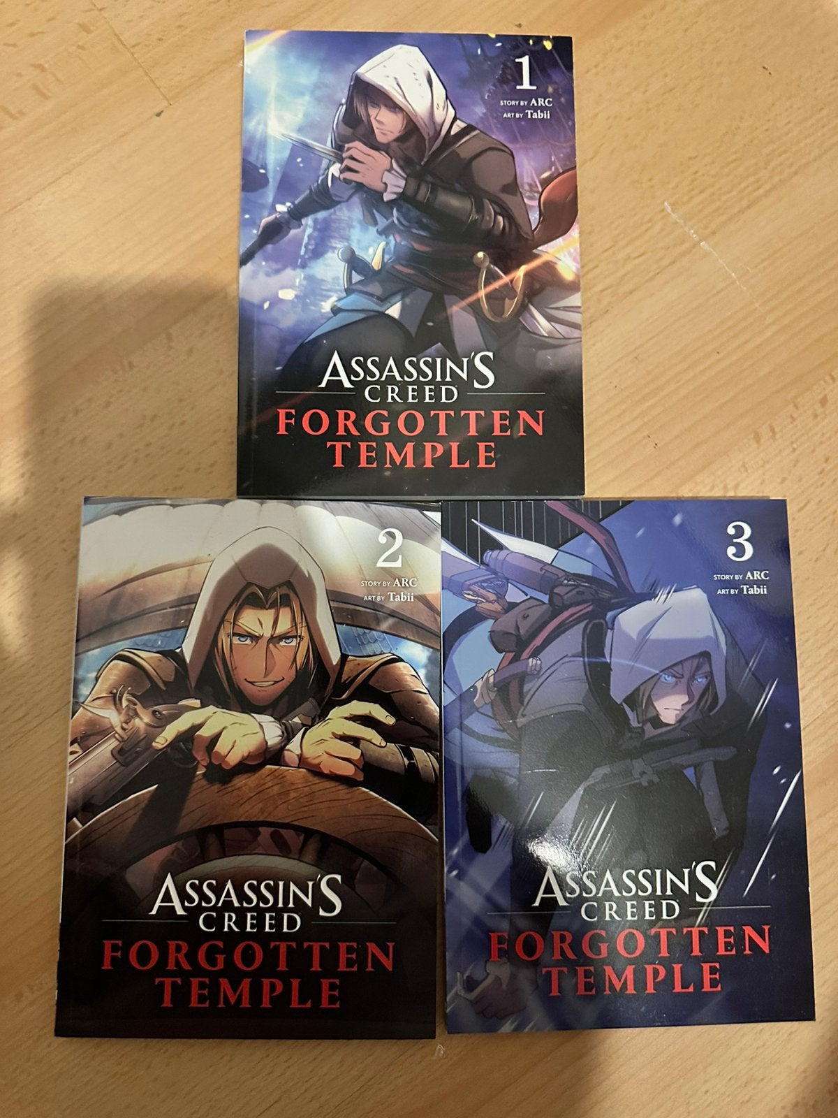 Assassins Creed Forgotten Temple Manga 1-3!, Boeken, Meerdere comics, Ophalen of Verzenden, Zo goed als nieuw, Japan (Manga)