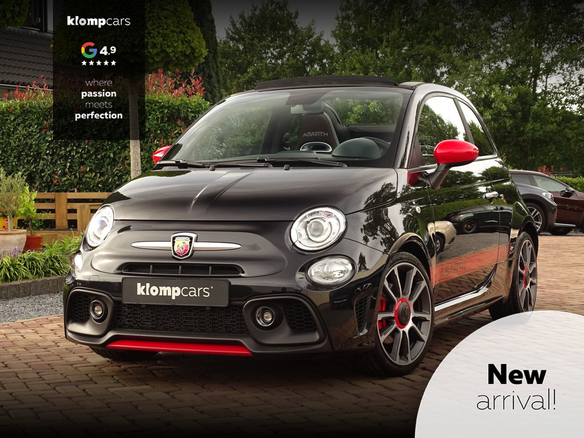 Abarth 595 C 1.4 T-Jet Abarth Turismo | Automaat | Carplay |, Auto's, Dealer onderhouden, Gebruikt, 4 cilinders, Cabriolet