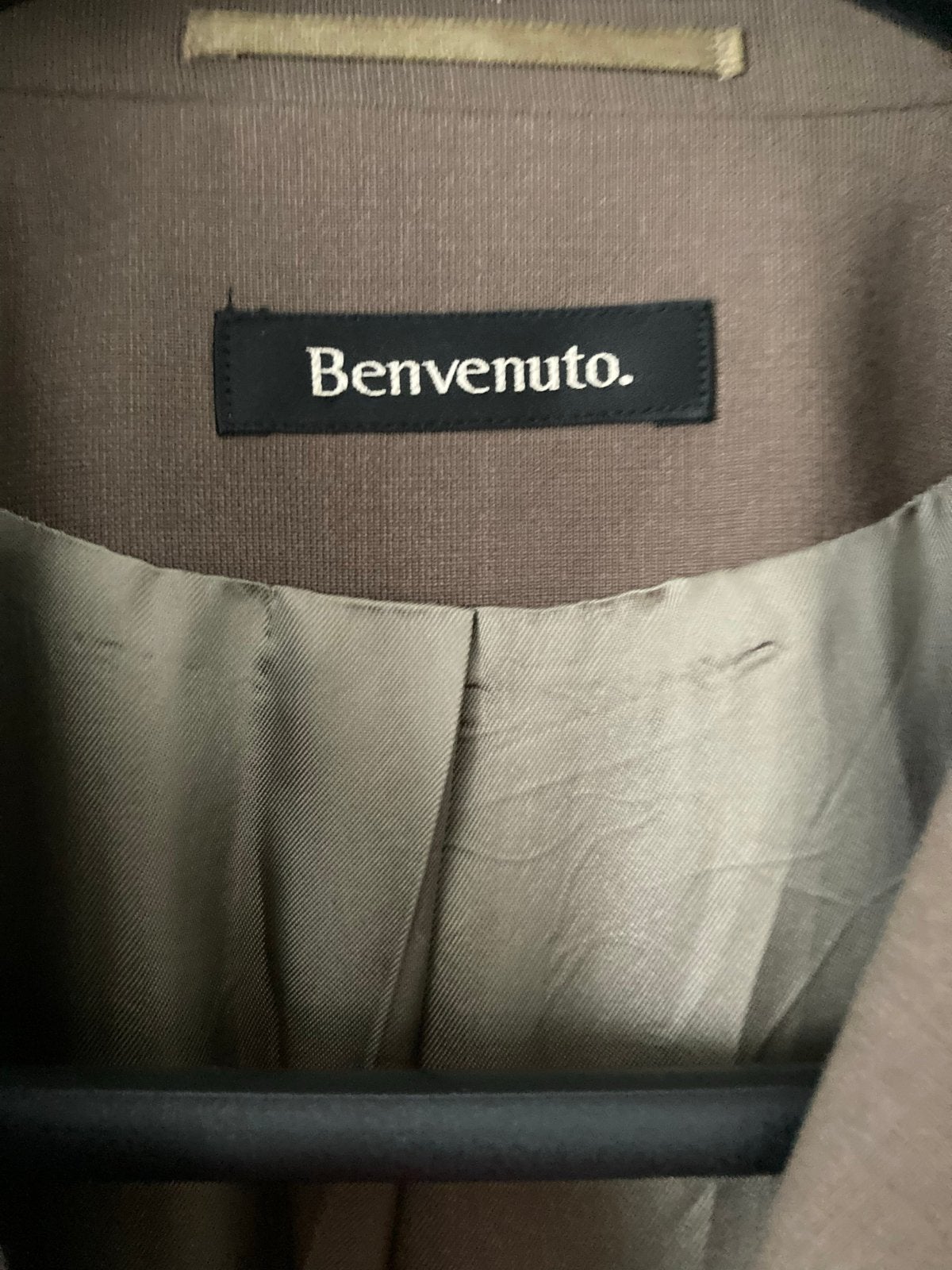 Mooi Benvenuto pak maat 106 in goede staat, Kleding | Heren, Ophalen of Verzenden, Zo goed als nieuw, Overige maten, Bruin