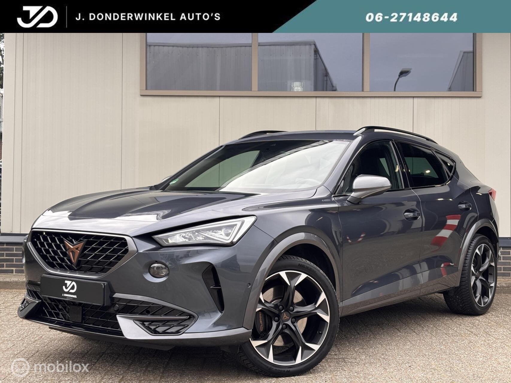 CUPRA Formentor 2.0 TSI 4DRIVE VZ Memory|camera|Sfeer|Keyles, Auto's, Automaat, Dealer onderhouden, Gebruikt, Zwart