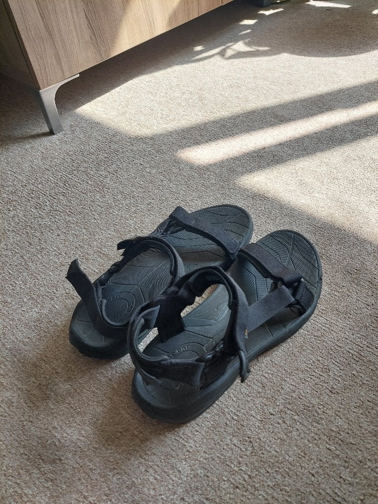 Teva sandaal Terra Fi Lite Black - Maat 47, Zwart, Teva, Zo goed als nieuw, Ophalen