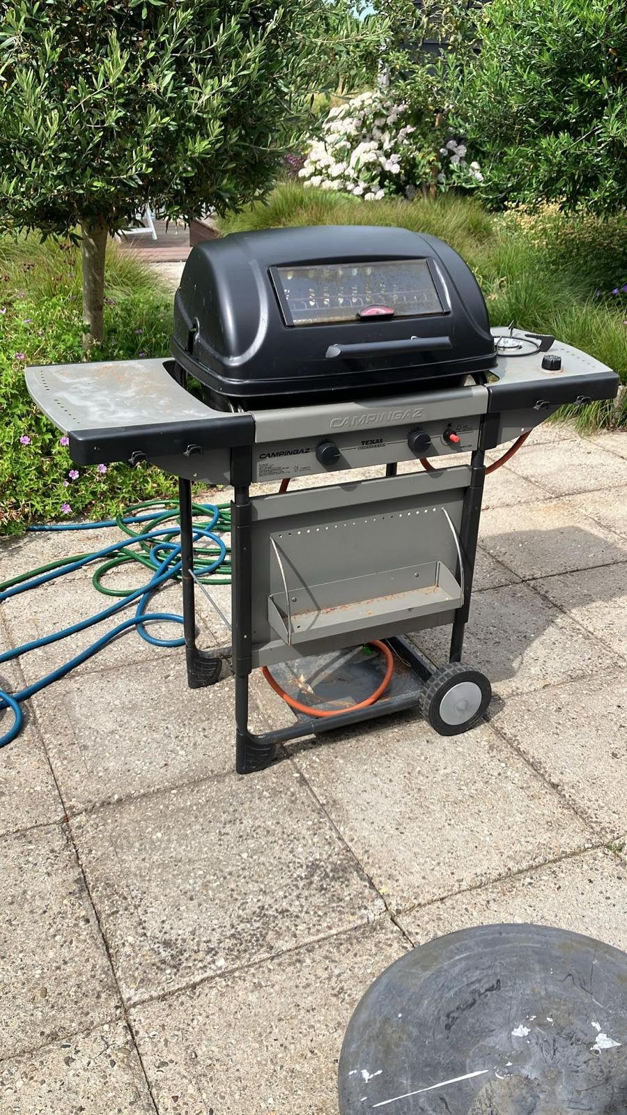 Campingaz bbq, Ophalen, Gebruikt