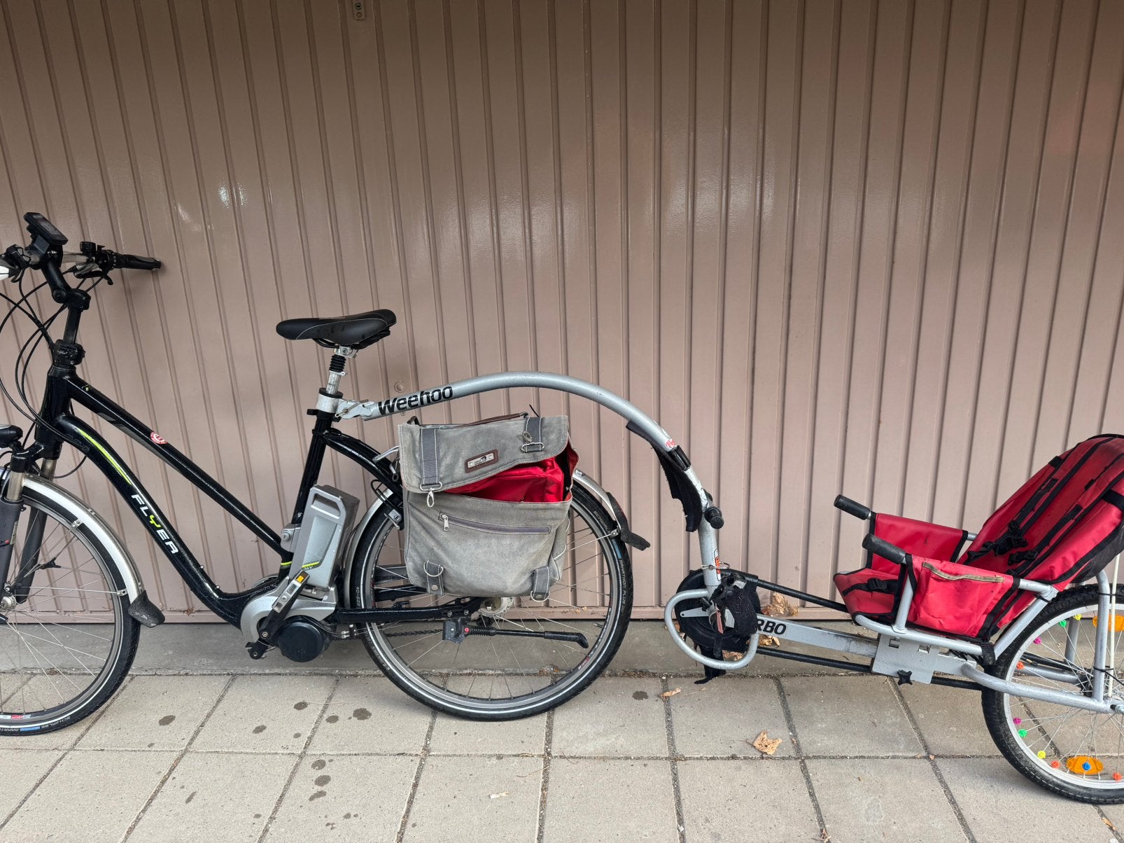 Weehoo I-go trailer, Ophalen, Gebruikt, Kinderkar, 20 tot 40 kg