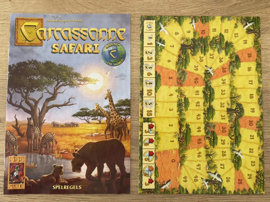 Carcassonne Safari, Hobby en Vrije tijd, Gezelschapsspellen | Bordspellen, Ophalen of Verzenden