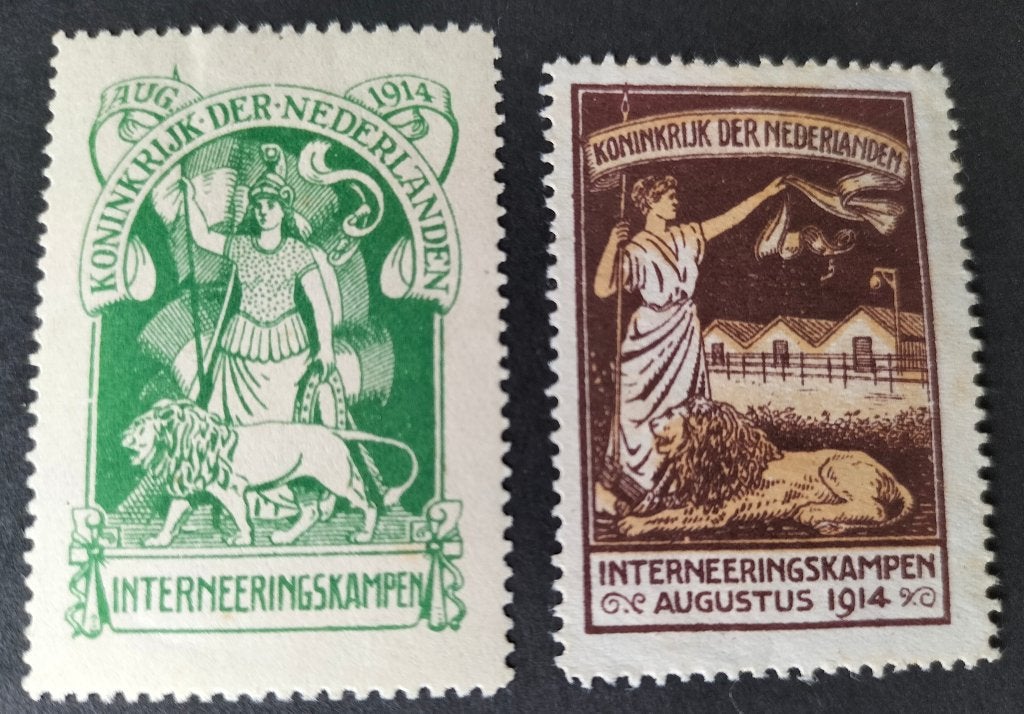 INTERNERINGS ZEGELS ongebruikt, Verzenden, T/m 1940, Postfris