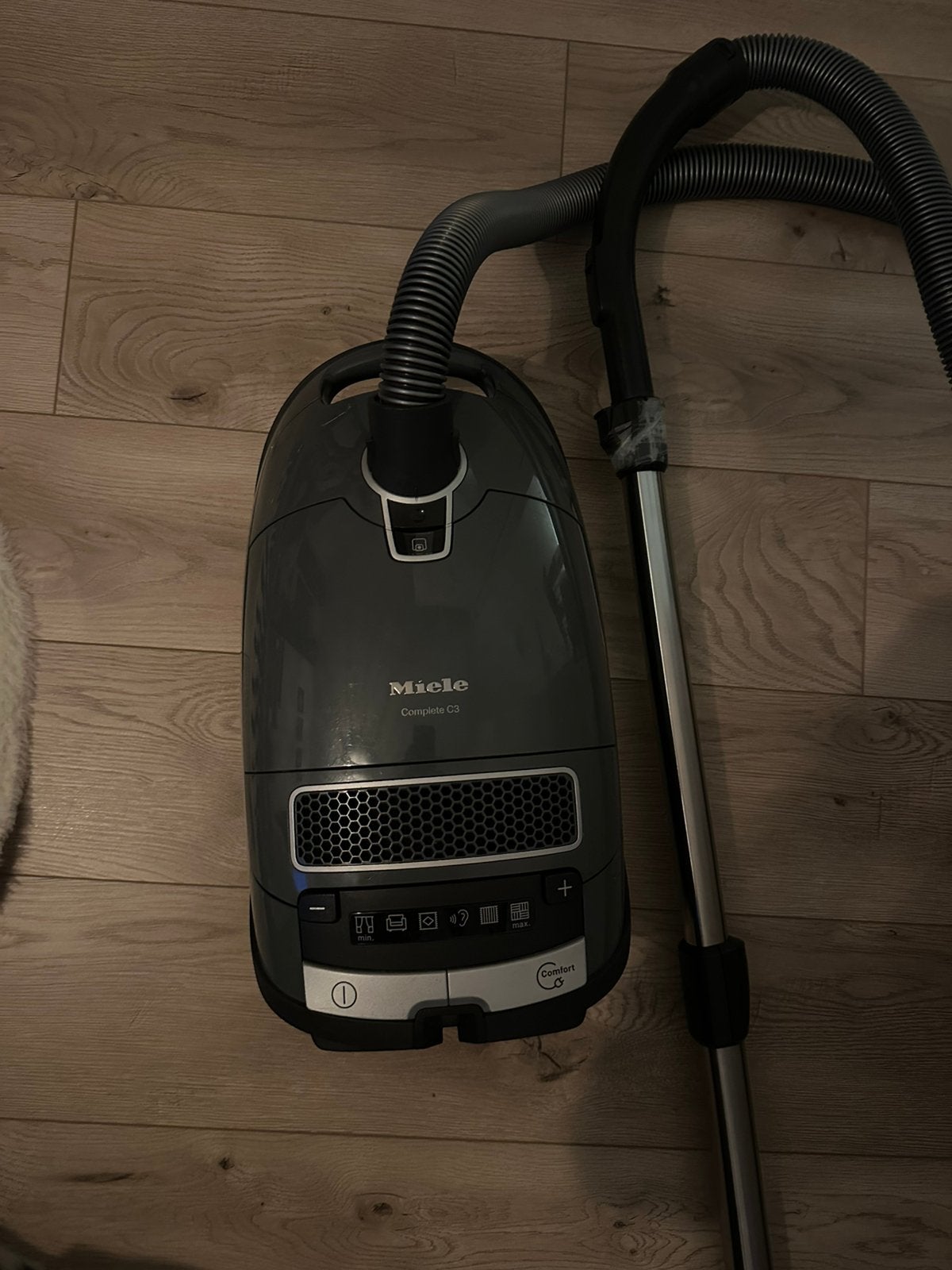 Miele C3 complete stofzuiger, Stofzak, Gebruikt, Overige typen, Geschikt voor harde vloeren