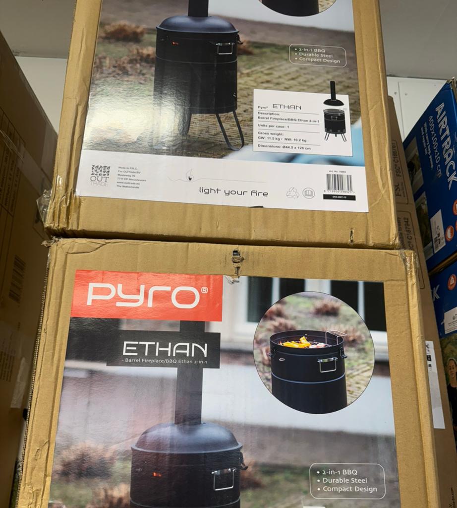 Fire place barbecue grill nieuw, Ophalen of Verzenden, Zo goed als nieuw