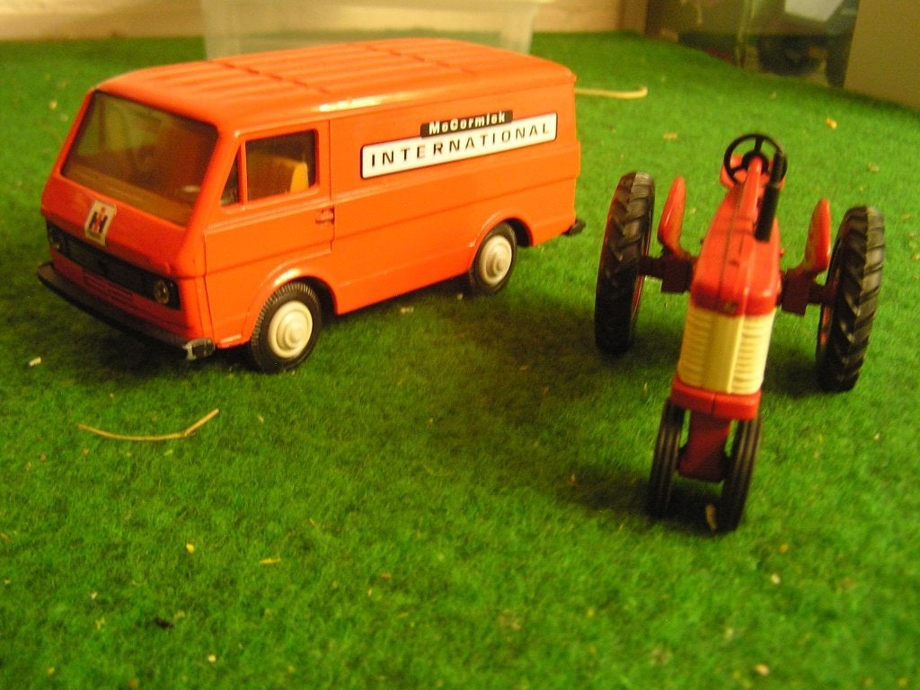 vw lt  ih ihc international service bestelauto, Hobby en Vrije tijd, Ophalen of Verzenden, Zo goed als nieuw, Auto, Britains