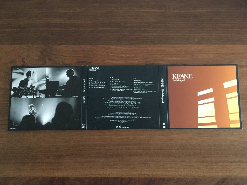 Cd Single Keane Bedshaped LEGE! 3Cd/Dvd Digipack NIEUW, Ophalen of Verzenden, Nieuw in verpakking, Pop, Digipak