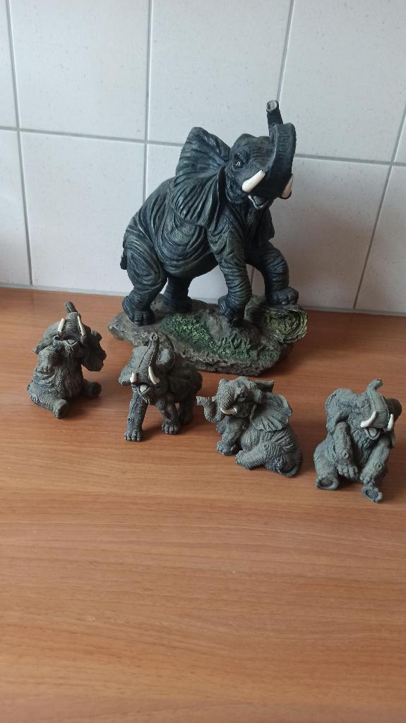 Olifant beelden, Ophalen of Verzenden, Zo goed als nieuw, Dier