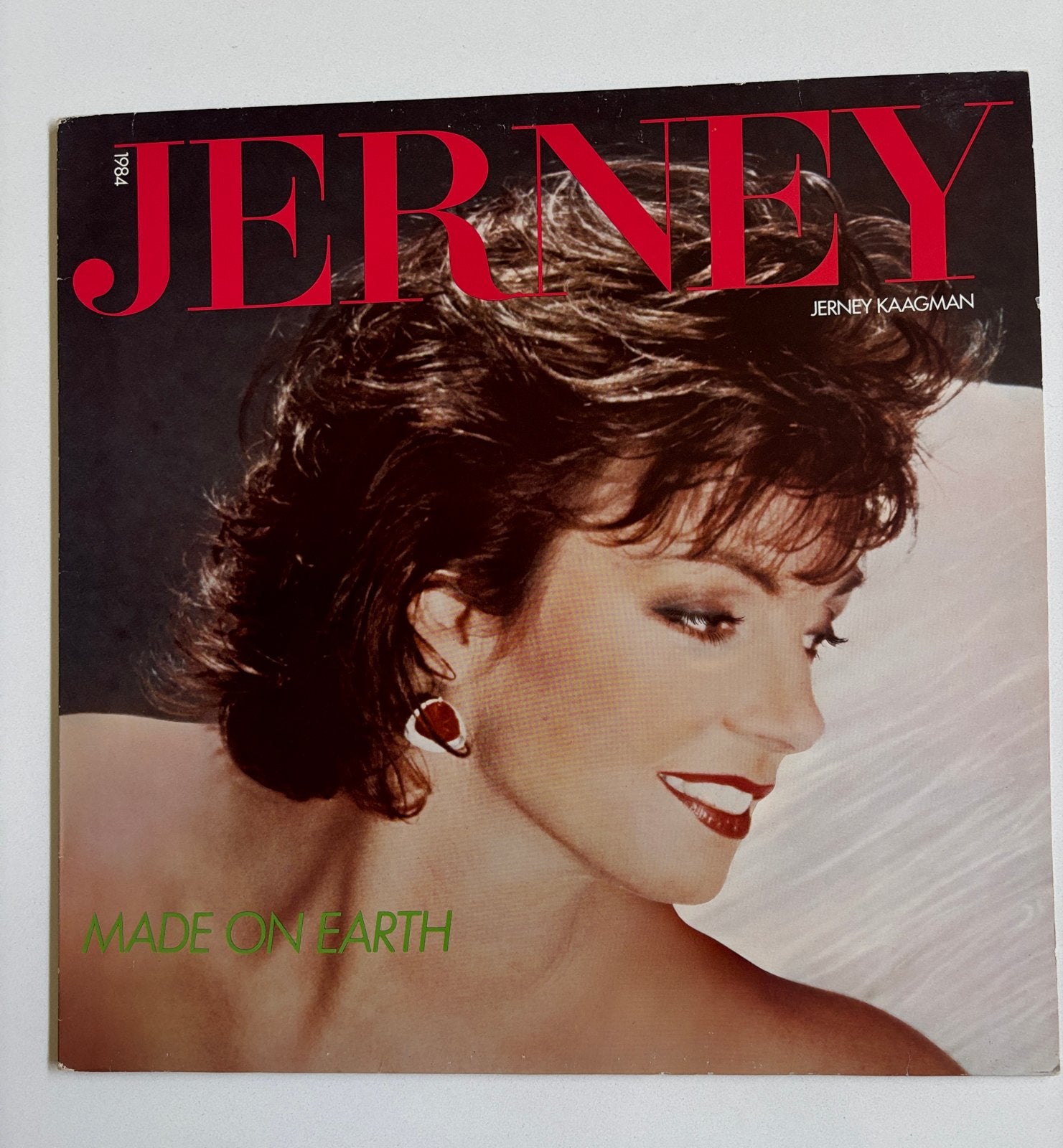 Jerney Kaagman - Made on Earth LP (1984), LP, Gebruikt, Pop, Originele persing