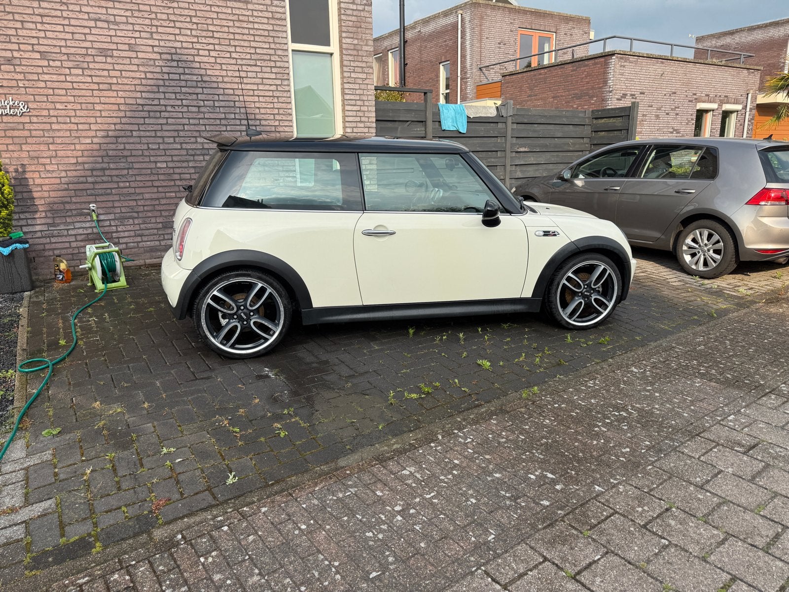 Mini Cooper S 2004, Auto's, Voorwielaandrijving, Euro 5, Zwart, 4 stoelen