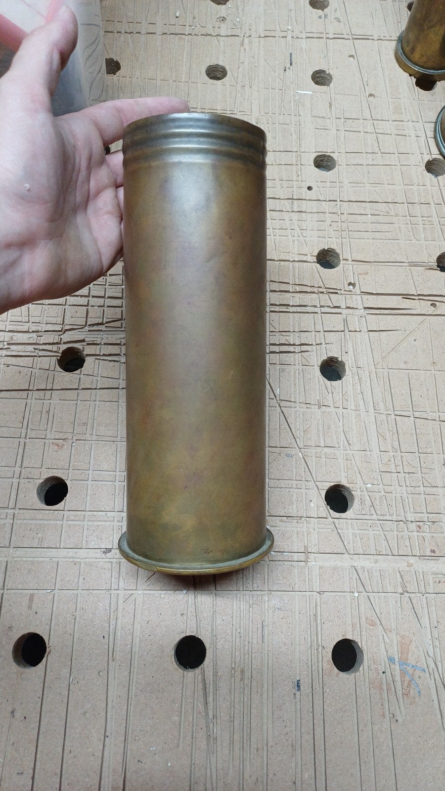 huls 1e wereld oorlog 1917, Verzamelen, Militaria | Tweede Wereldoorlog, Ophalen of Verzenden, Hulzen of Bodemvondsten