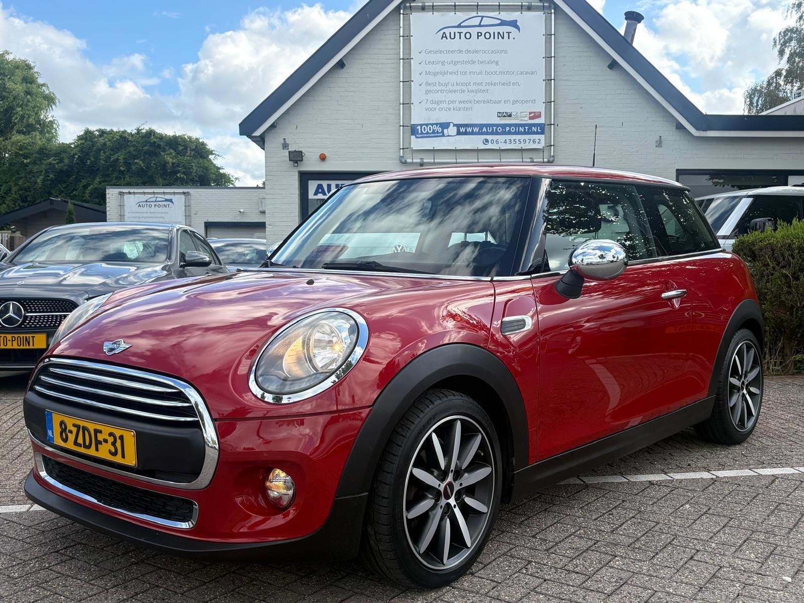 Mini 3-Deurs 1.2 WORKS PAKKET/CARPLAY/NAVI/PDC/61268km!, Auto's, Mini, Dealer onderhouden, 4 stoelen, 1198 cc, Handgeschakeld