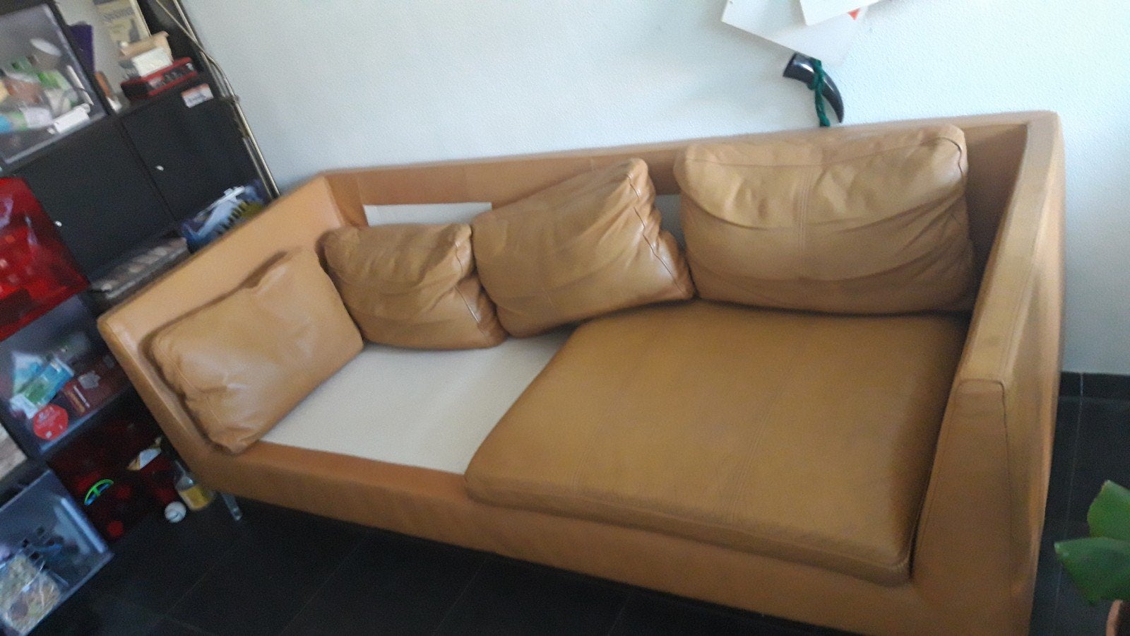 IKEA Stockholm 3-zits bank (incompleet), Huis en Inrichting, Gebruikt, Driepersoons, Ophalen of Verzenden, Rechte bank