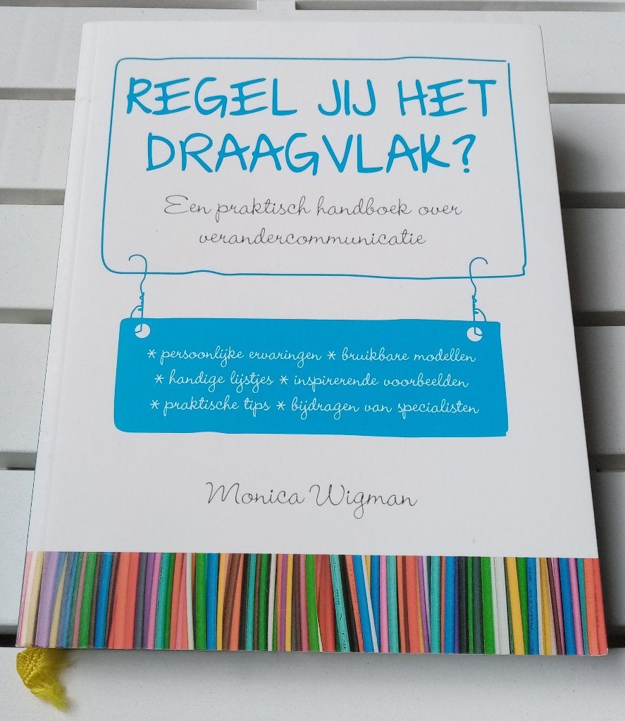 Regel jij het draagvlak? Handboek over verandercommunicatie, Ophalen of Verzenden, Gelezen, Monica Wigman
