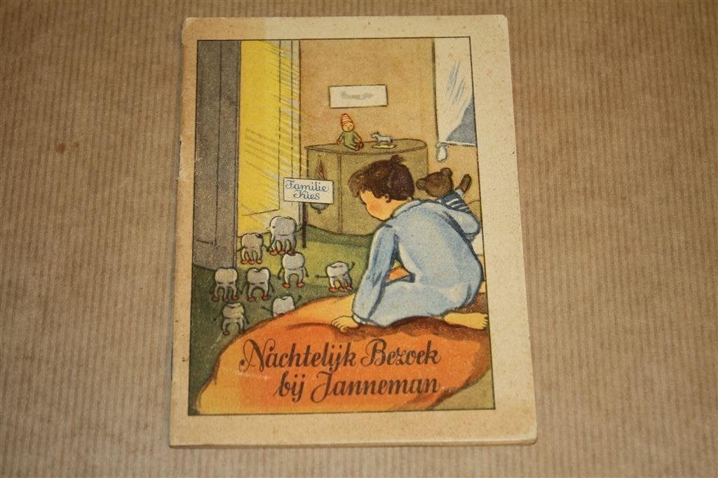 Nachtelijk bezoek bij Janneman. [Sprookje over tanden], Boeken, Ophalen of Verzenden, Gelezen