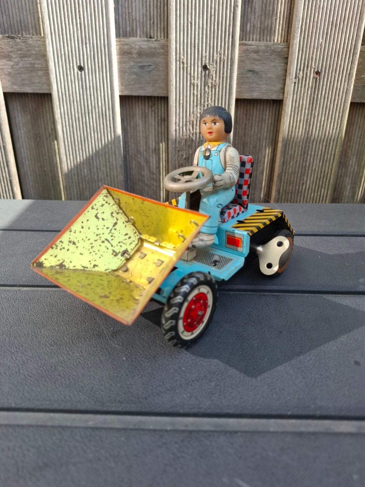 DUMP TRUCK MS 865 Boer harm vintage blikken speelgoed, Antiek en Kunst, Ophalen of Verzenden