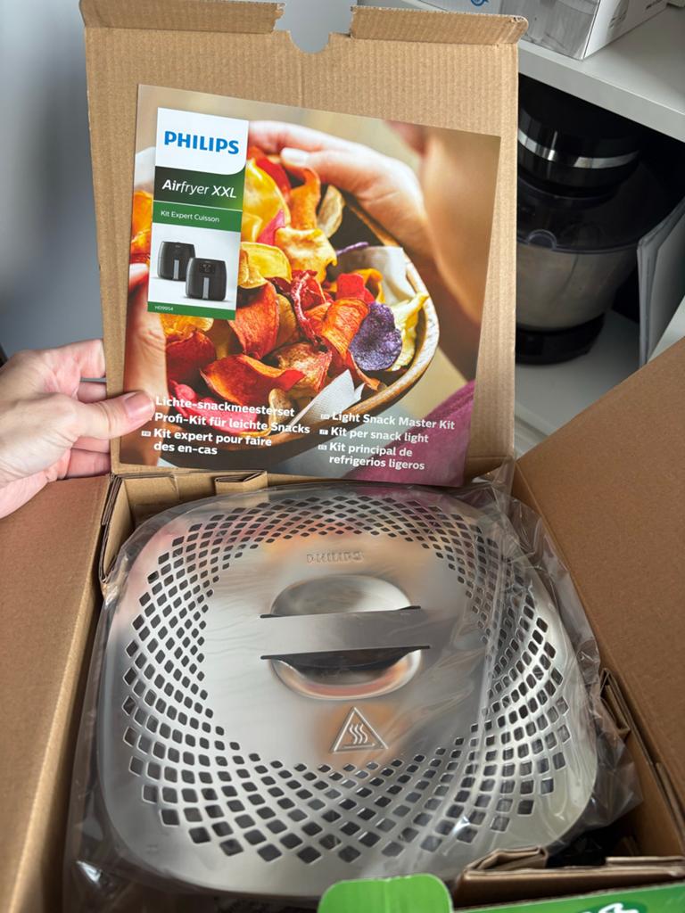 Philips Airfryer XXL Snackset HD9954/01 - Nieuw in doos, Ophalen, Nieuw, Airfryer XXL