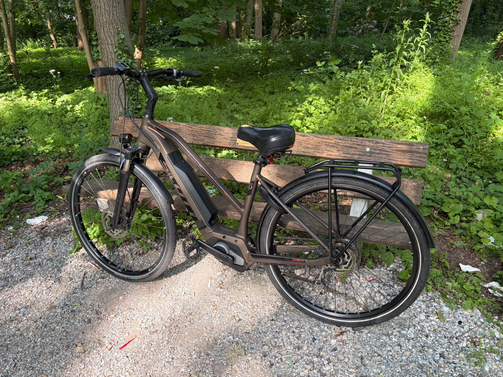 Scott E-bike te koop – geen batterij Bosch Active Line, Fietsen en Brommers, Elektrische fietsen, Gebruikt, 51 tot 55 cm, 50 km per accu of meer