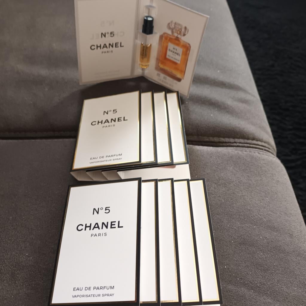 CHANEL N°5 parfum proefjes...10 stuks..nieuw, Sieraden, Tassen en Uiterlijk, Uiterlijk | Parfum, Ophalen of Verzenden, Nieuw