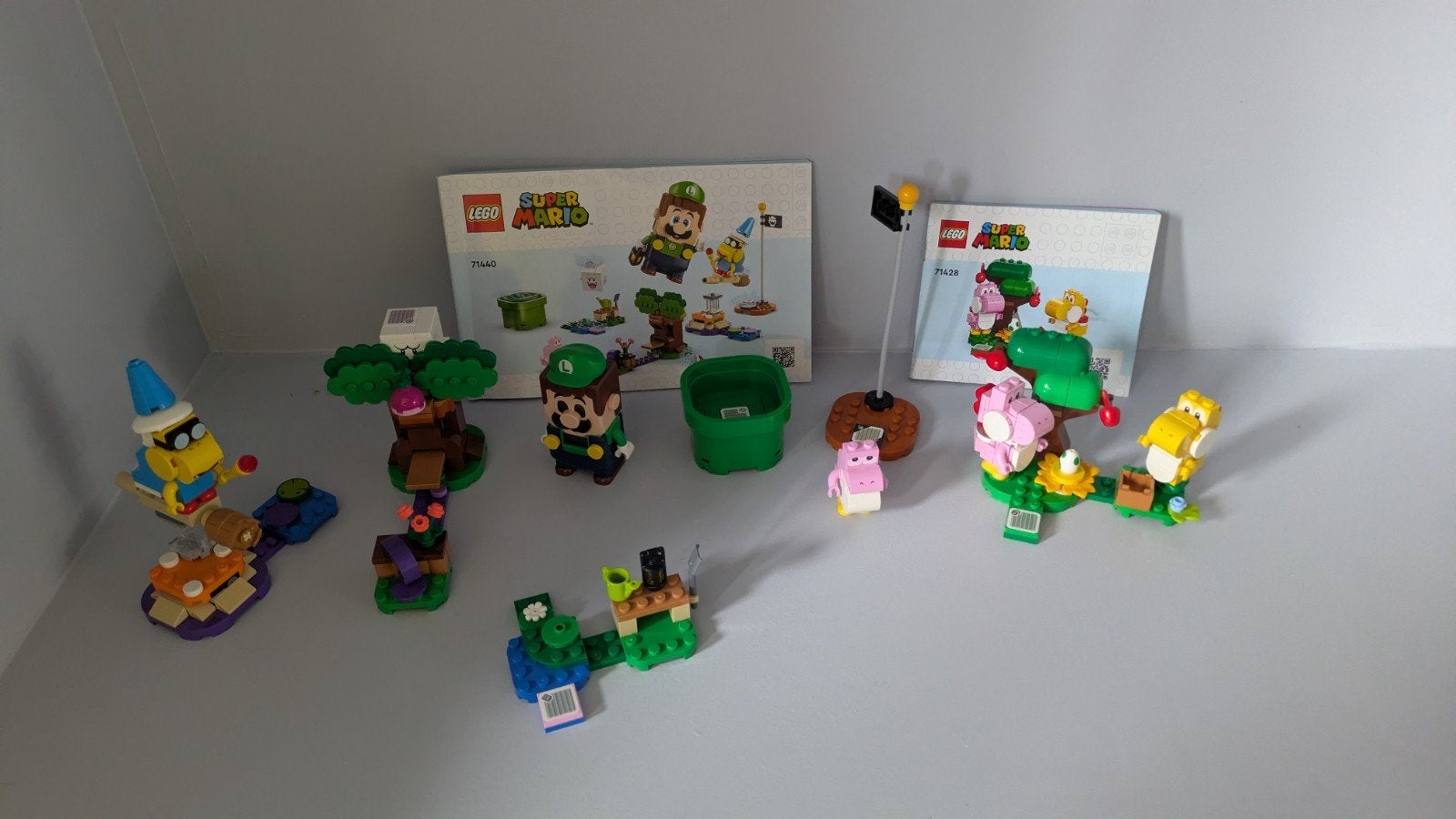 Lego Super Mario 71440 & 71428 - Compleet met Luigi, Ophalen of Verzenden