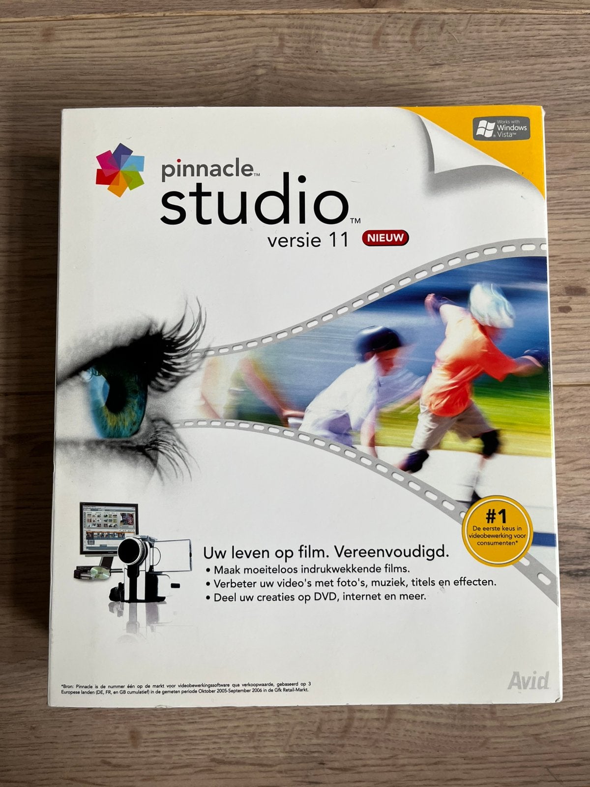 Pinnacle Studio versie 11, Ophalen of Verzenden, Zo goed als nieuw, Windows