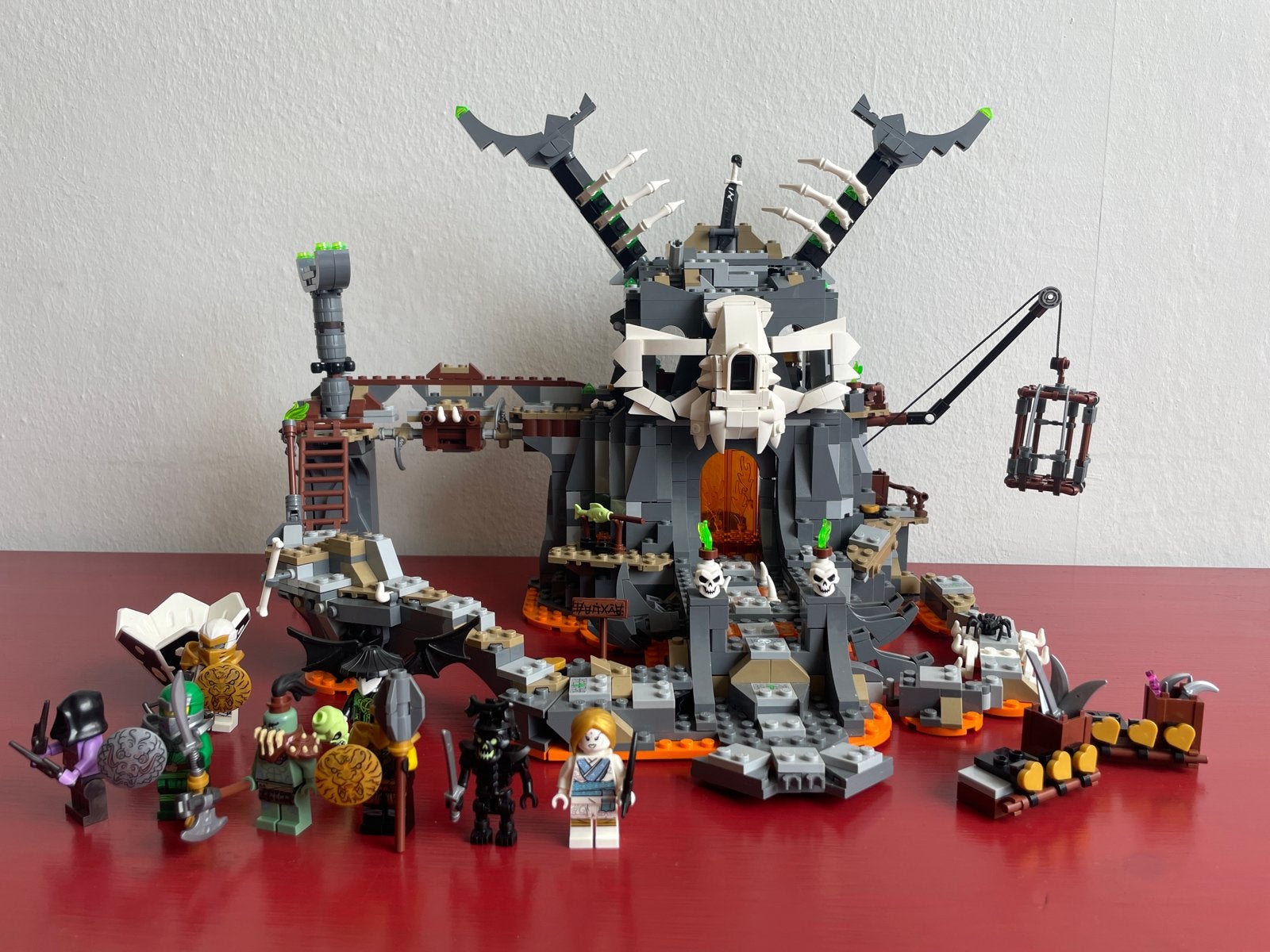 LEGO Ninjago 71722 Skull Sorcerer's Dungeon, Ophalen of Verzenden, Zo goed als nieuw, Overige merken