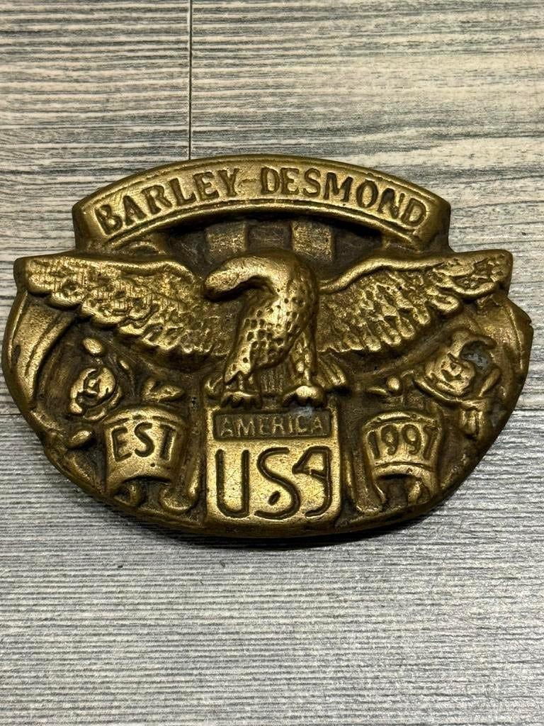 Vintage Barley Desmond Gesp, Kleding | Heren, Riemen en Ceinturen, Ophalen of Verzenden, Zo goed als nieuw, Overige kleuren, Minder dan 95 cm