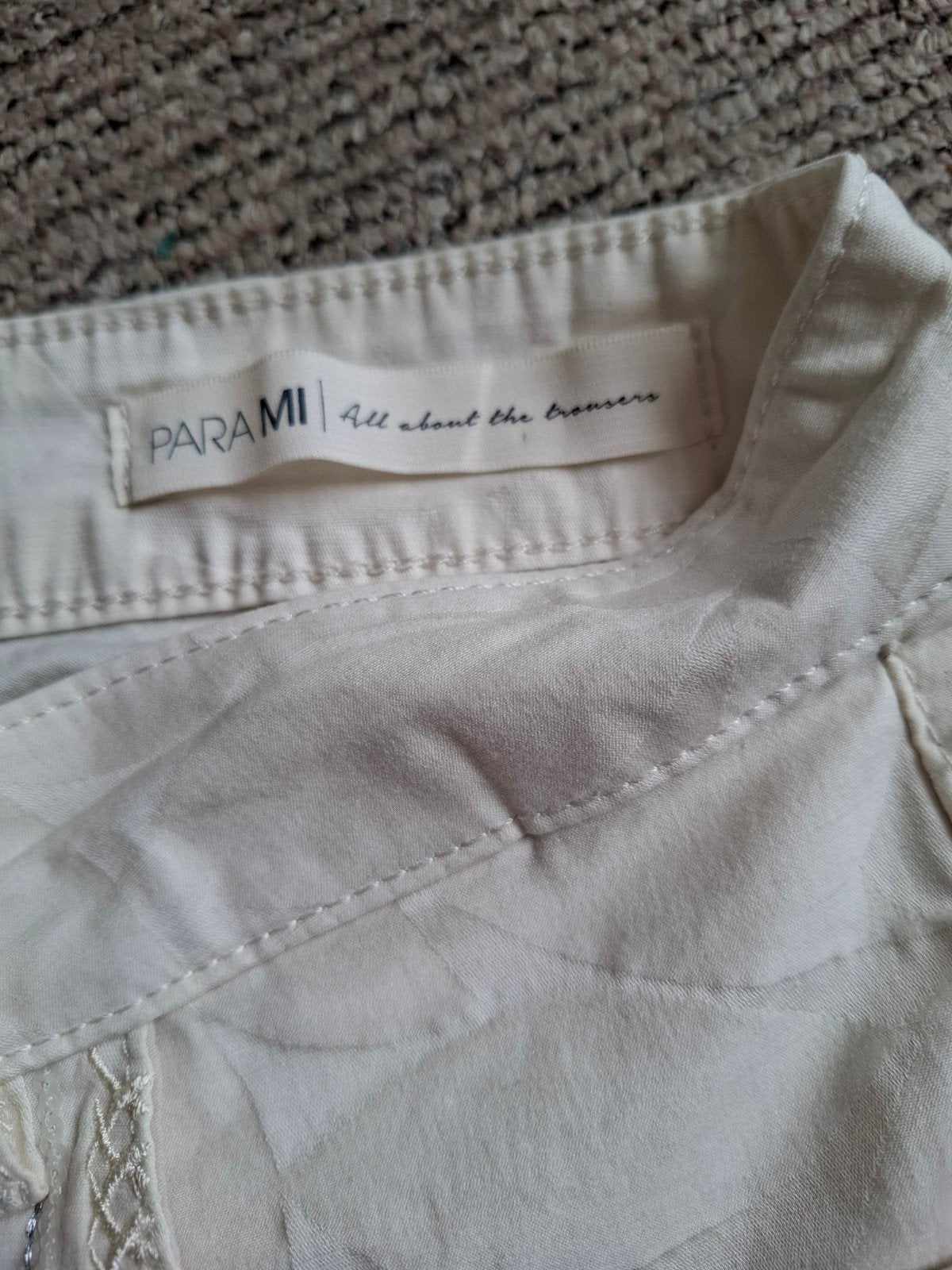 Para Mi pantalon maat 38 katoen, Kleding | Dames, Maat 38/40 (M), Para Mi, Wit, Ophalen of Verzenden