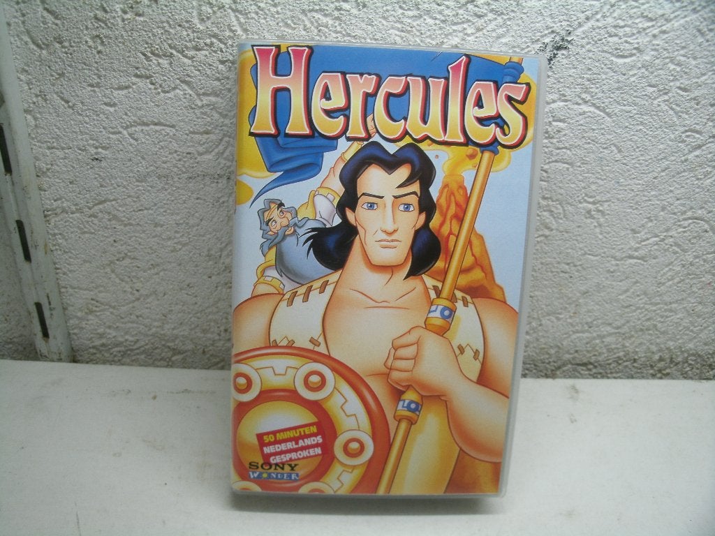 vhs 147a hercules ned gespr, Alle leeftijden, Ophalen of Verzenden, Gebruikt