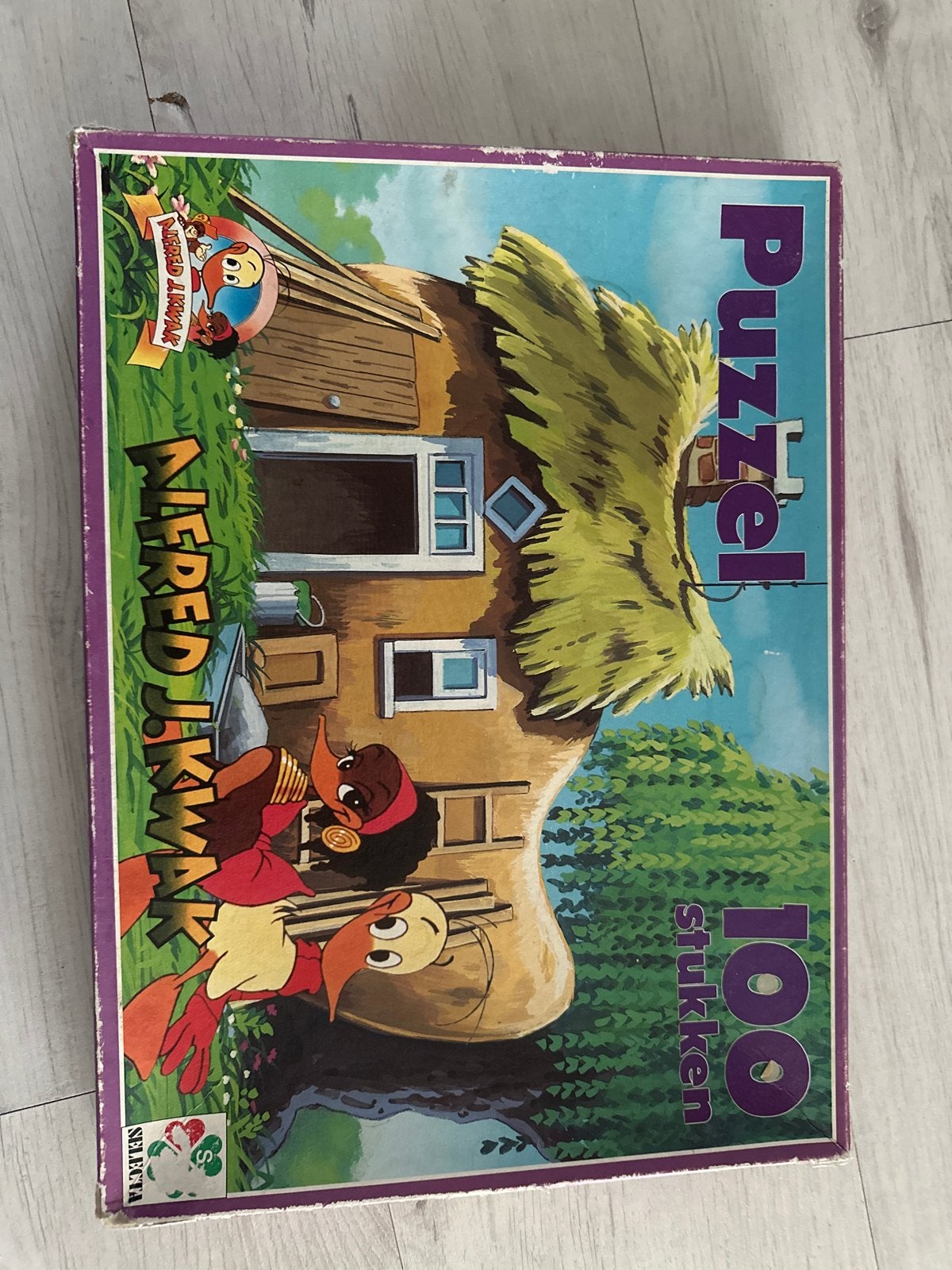 Alfred J. Kwak Puzzel - 100 stukjes, Ophalen of Verzenden, 10 tot 50 stukjes, Gebruikt, 6 jaar of ouder