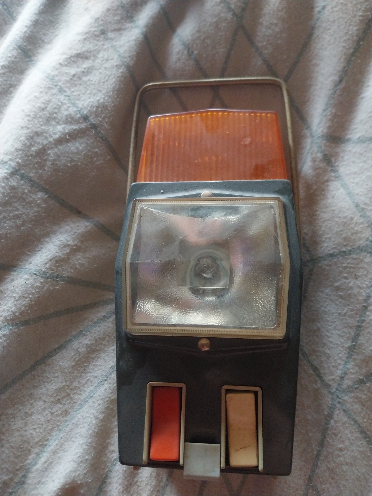 Luxembourg auto sport noodlamp., Antiek en Kunst, Ophalen of Verzenden