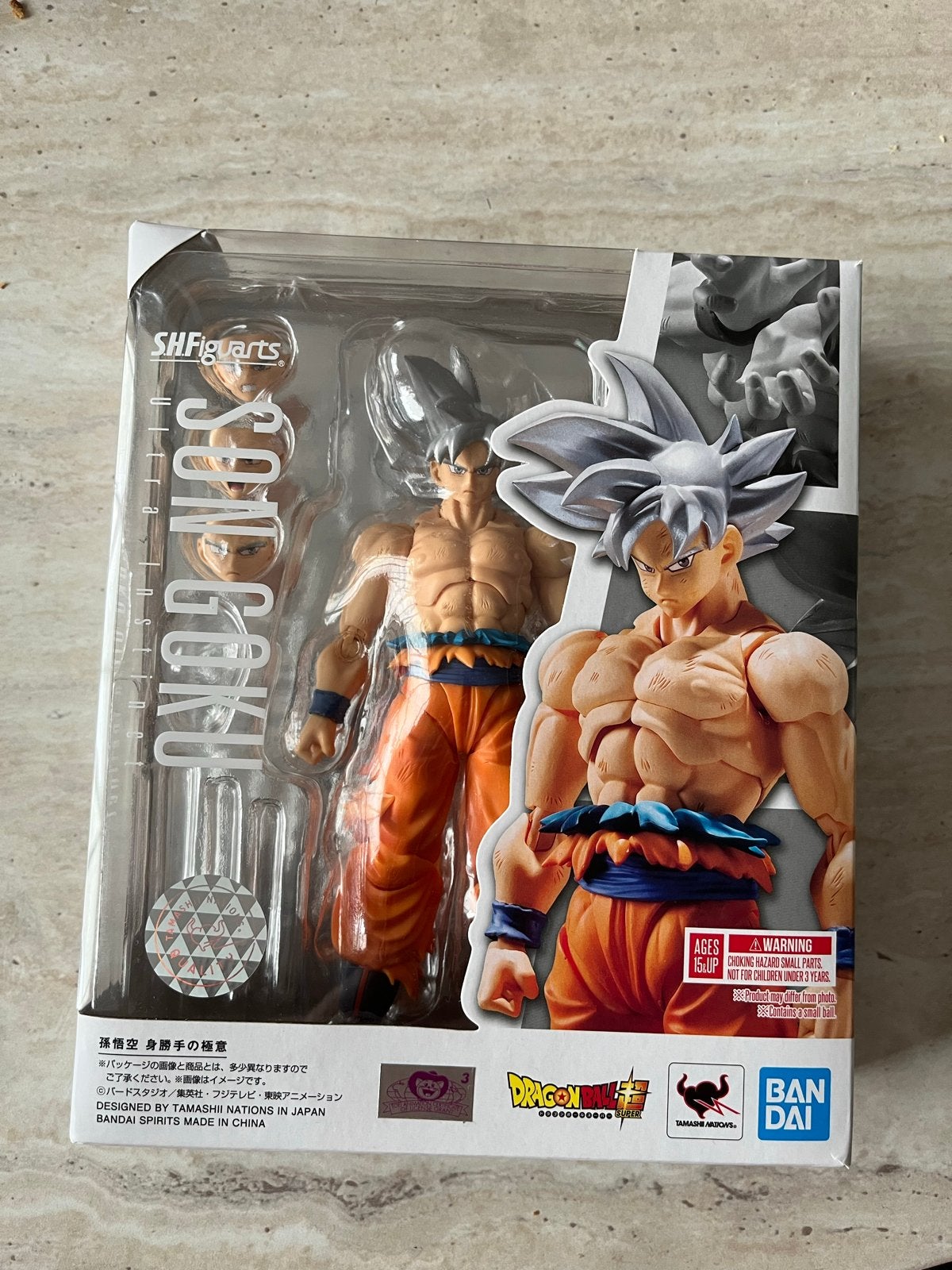 SH Figuarts Ultra Instinct Goku, Kinderen en Baby's, Verzenden, Zo goed als nieuw
