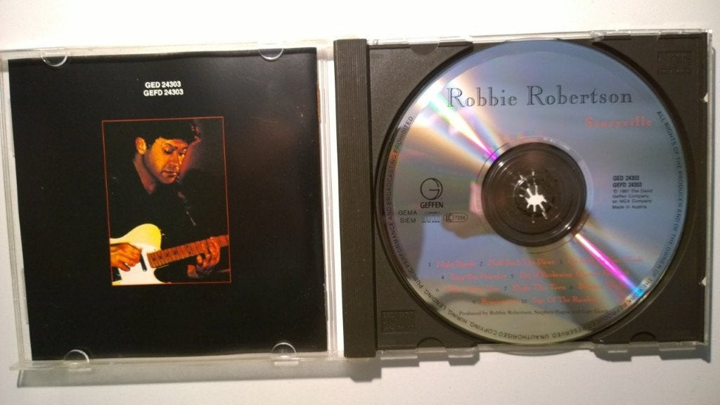 Robbie Robertson - Storyville, Ophalen of Verzenden, Zo goed als nieuw, Poprock, Album