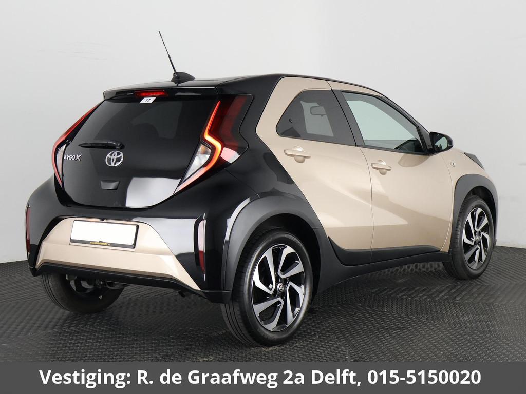 Toyota AYGO X 1.0 VVT-i S-CVT Pulse Automaat | Stoelverwarmi, Stof, Gebruikt, 4 stoelen, Beige