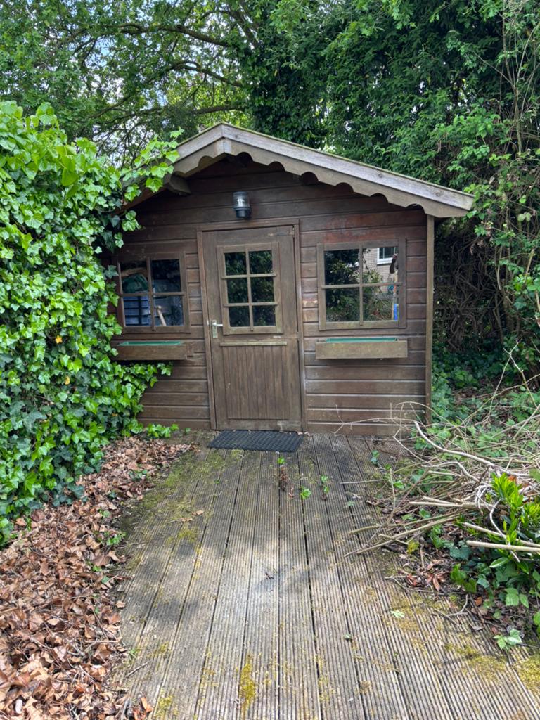 Tuinhuis 3x3m gratis zelf demonteren, Tuin en Terras, Ophalen, 200 tot 400 cm, Tuinhuis, 250 tot 500 cm
