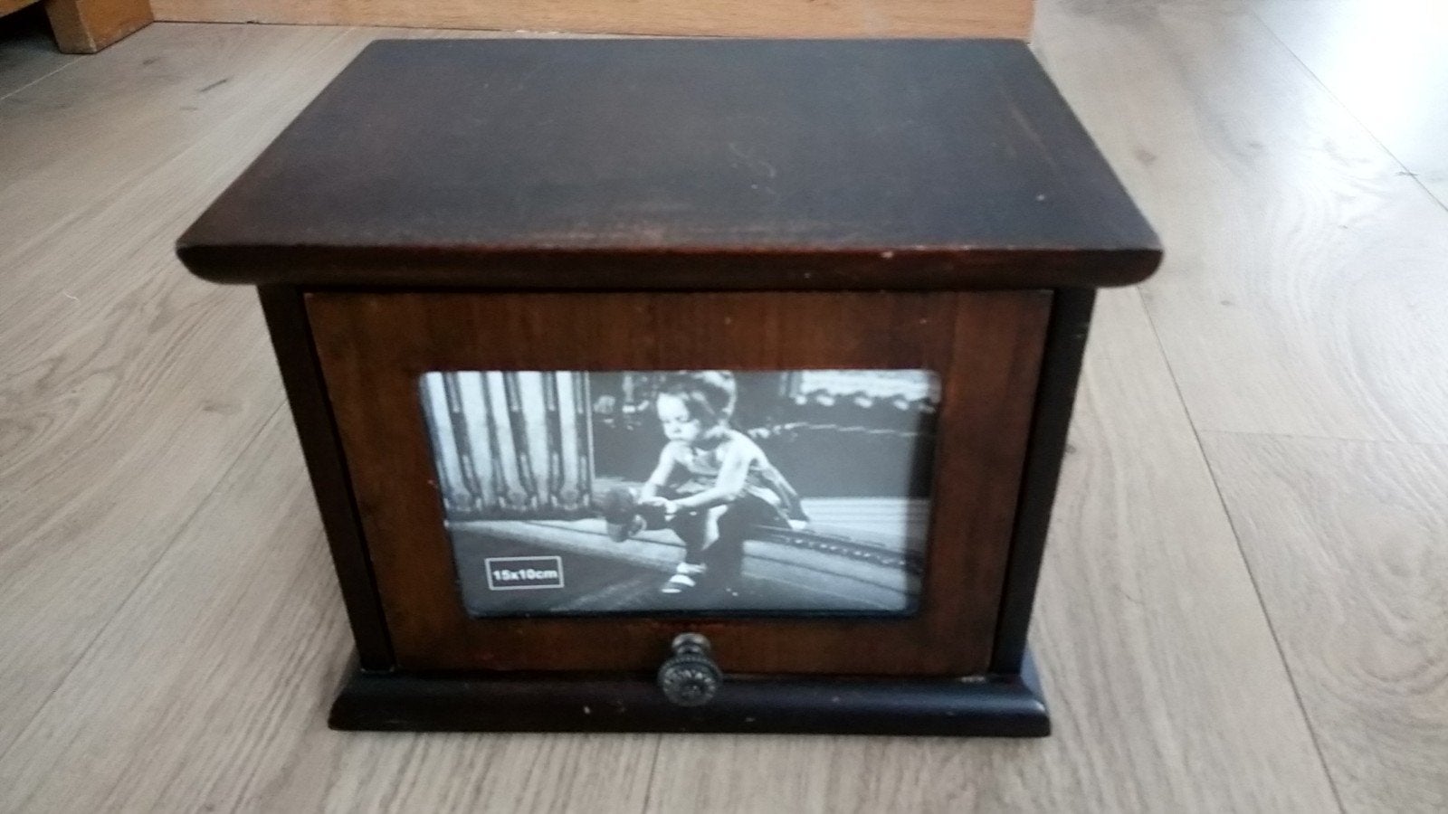 Vintage houten stoof, Antiek en Kunst, Antiek | Woonaccessoires, Ophalen of Verzenden