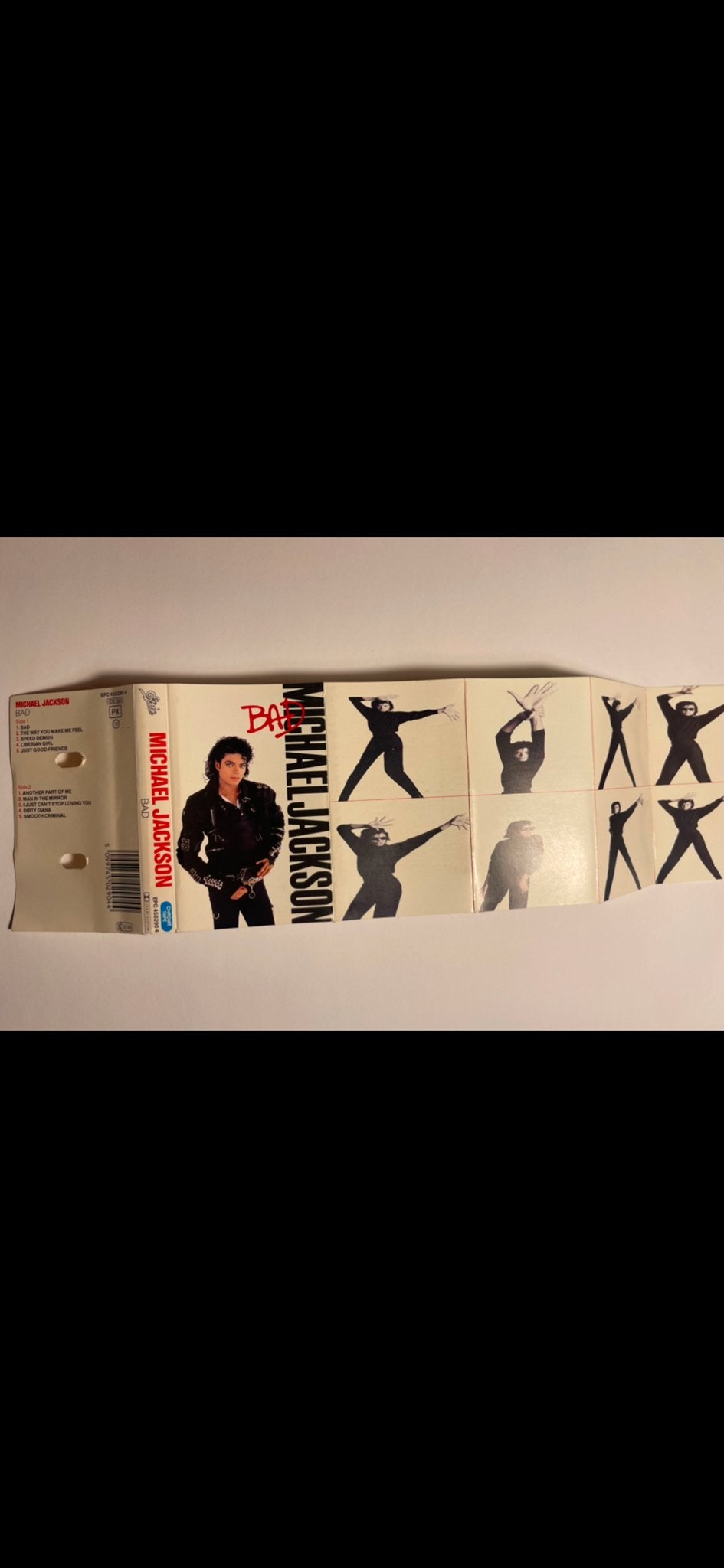 Michael Jackson - Bad (Cassettebandje), Gebruikt, 1 bandje, Ophalen of Verzenden, Origineel