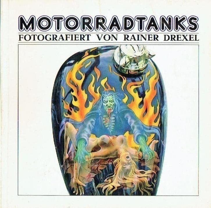 MOTORRADTANKS Fotografiert von Rainer Drexel Motor Tank, Verzenden, Zo goed als nieuw