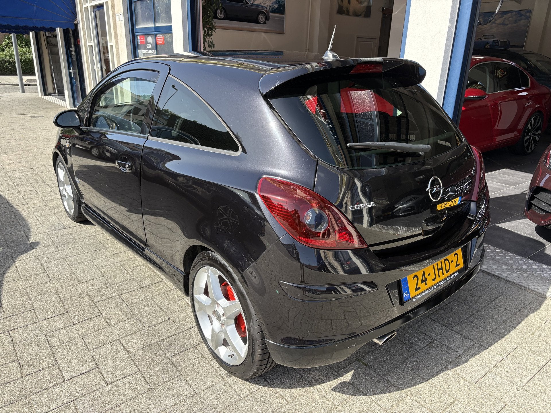 Opel Corsa 1.4-16V OPC uitvoering SPORT OPC LINE/NL AUTO/NET, Voorwielaandrijving, 4 cilinders, Zwart, Bedrijf