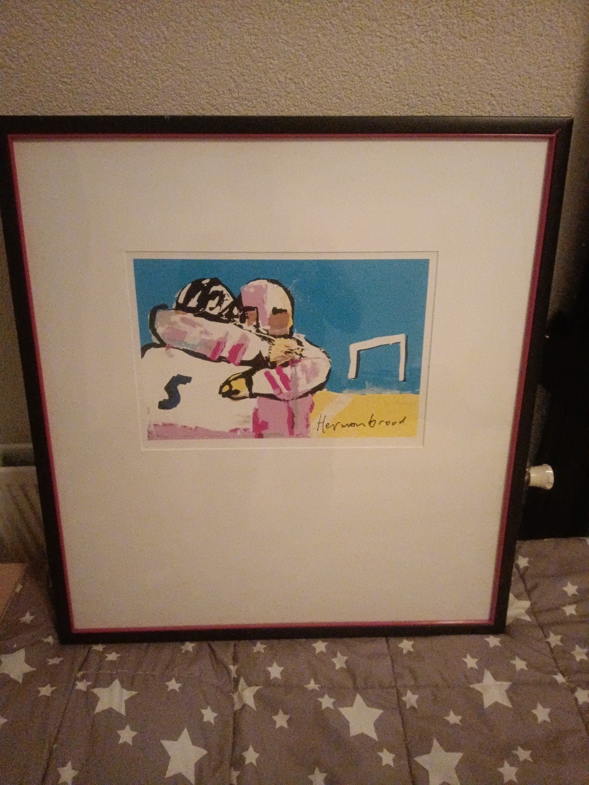 Herman Brood Zeefdruk - Speciaal voor Nederlands Elftal, Antiek en Kunst, Kunst | Litho's en Zeefdrukken, Ophalen
